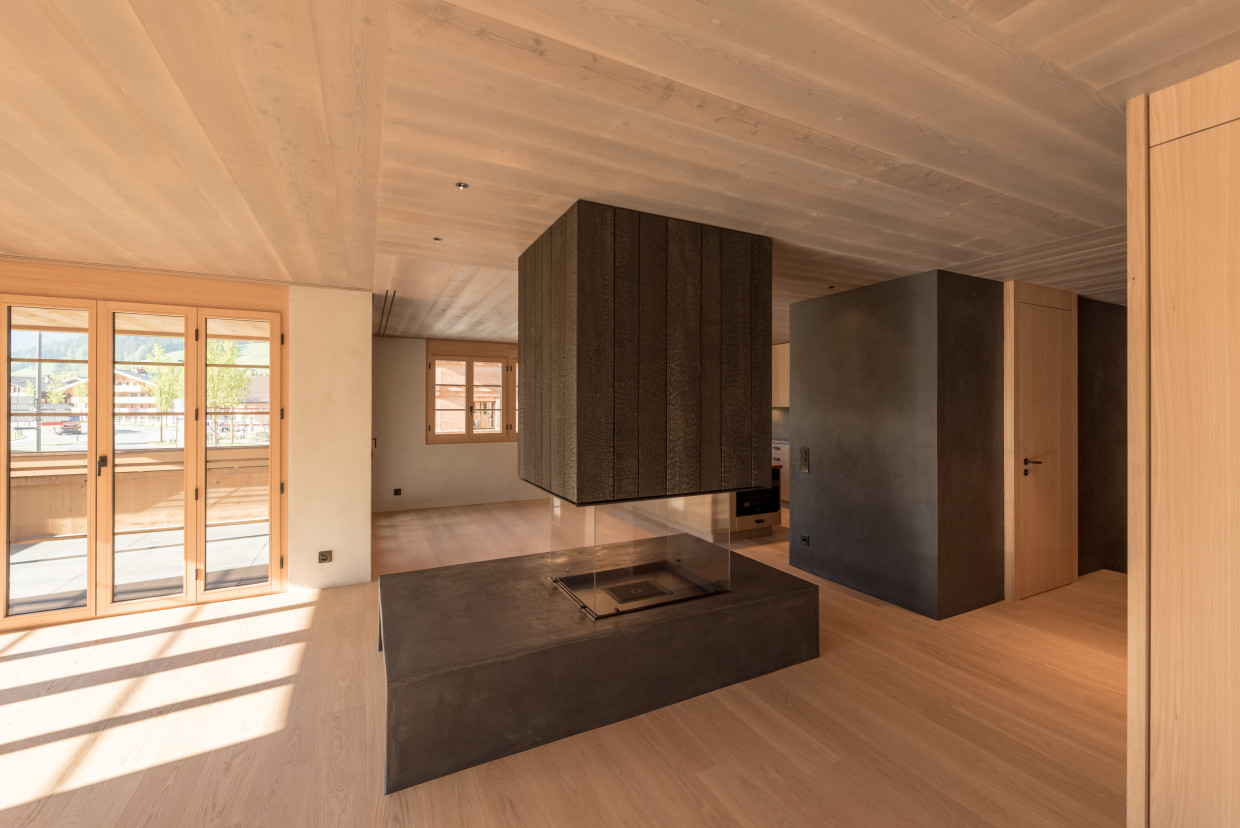 Möblierte Wohnung mit 3 Schlafzimmern in Saanen - zu vermieten