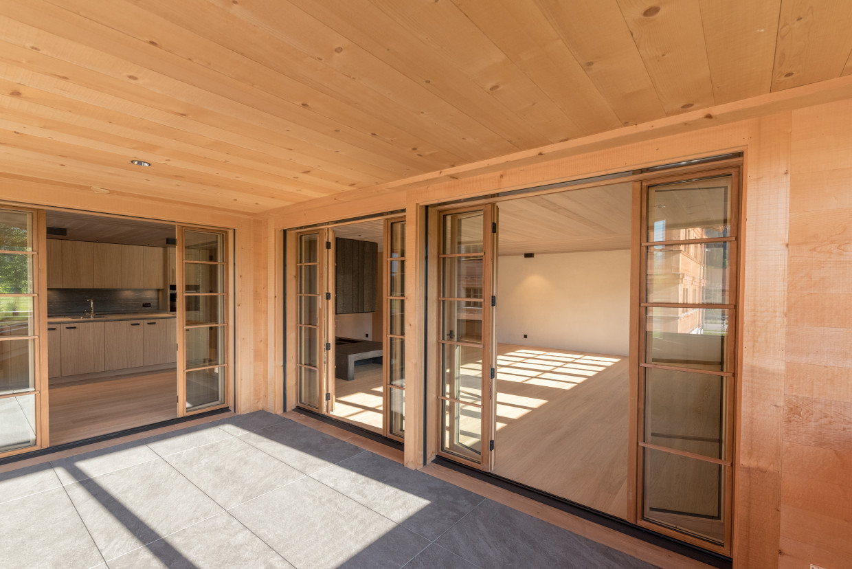 Möblierte Wohnung mit 3 Schlafzimmern in Saanen - zu vermieten