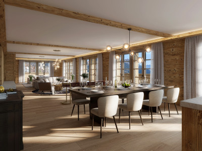 Neue Chalets in Saanen