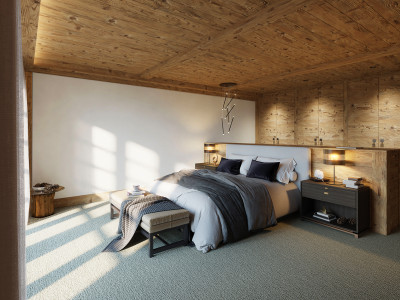 Neue Chalets in Saanen