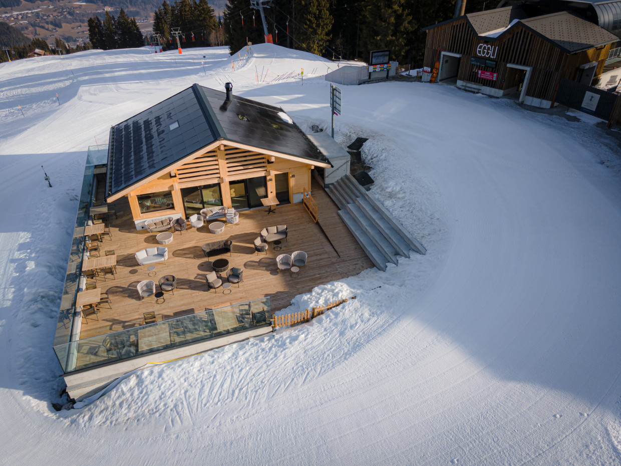 Neubau Bar/Restaurant Eggli-Lounge