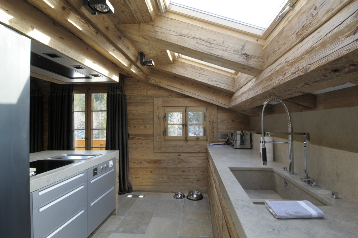 Nouvelle construction d’un chalet avec 2 appartements