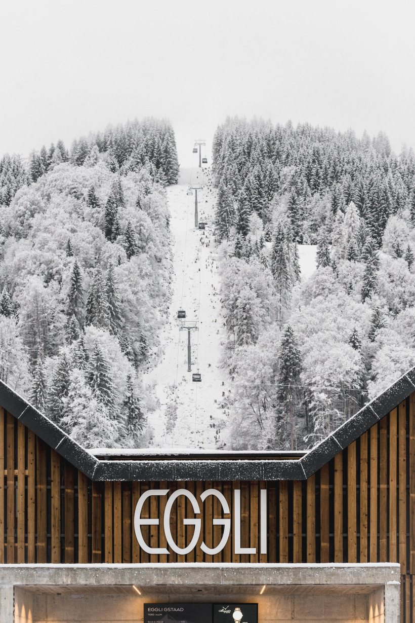 Nouvelle station aval et amont téléférique Eggli, Gstaad