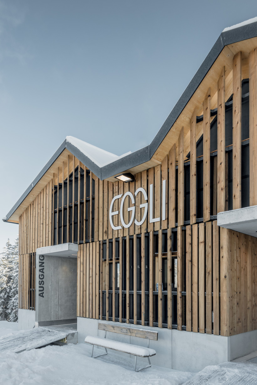 Nouvelle station aval et amont téléférique Eggli, Gstaad